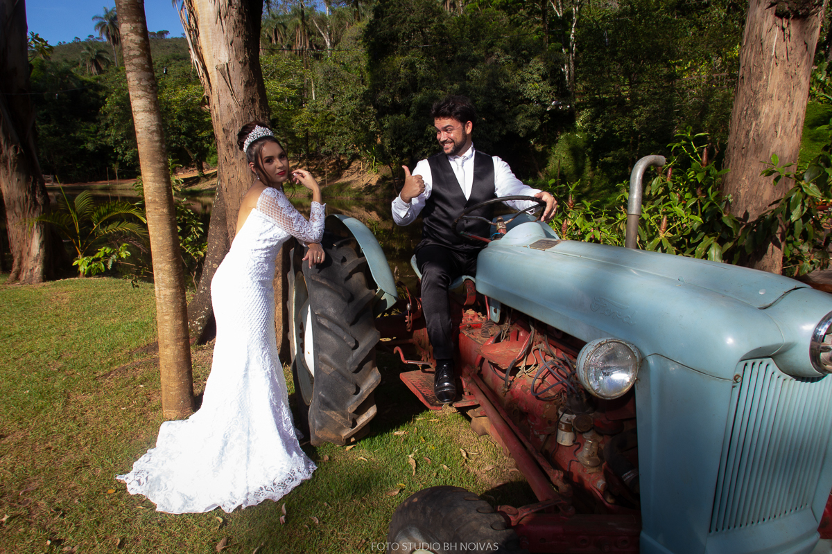 Ensaio de Pós Wedding de Myara e Cleverson - Fazenda Arrail Veloho-Sabará-MG