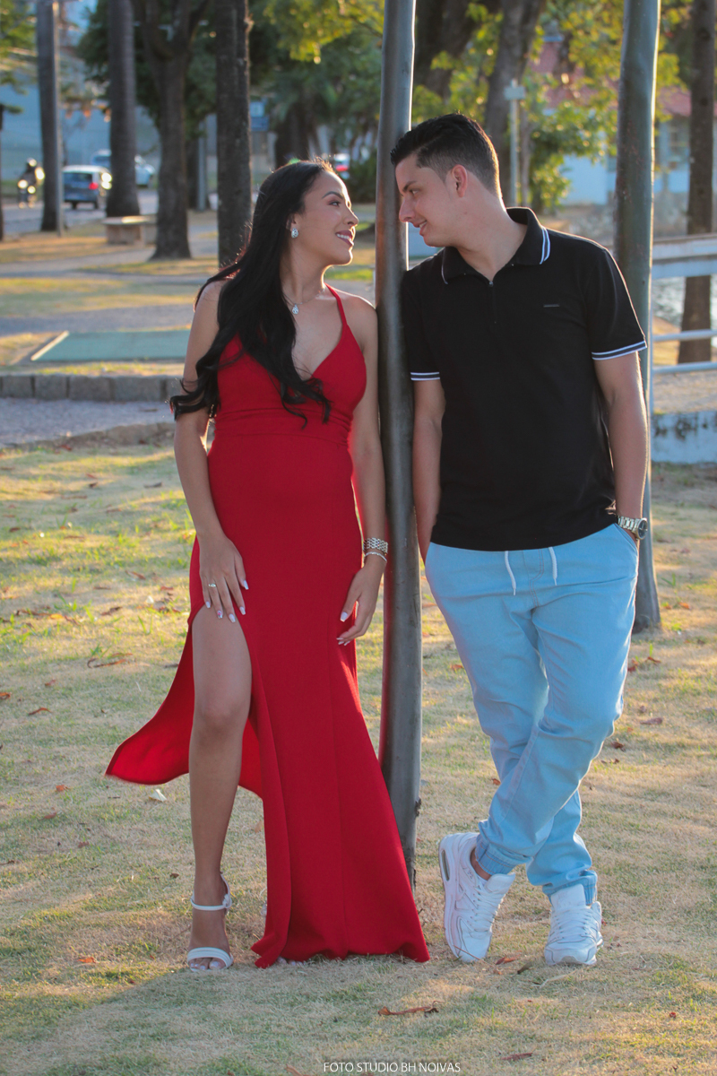 Ensaio de pré wedding de Larissa e Flávio na Casa do Baile