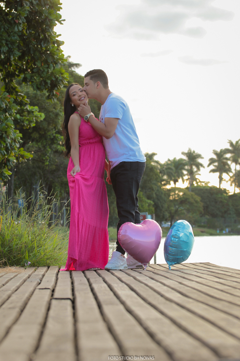 Ensaio de pré wedding de Larissa e Flávio na Casa do Baile