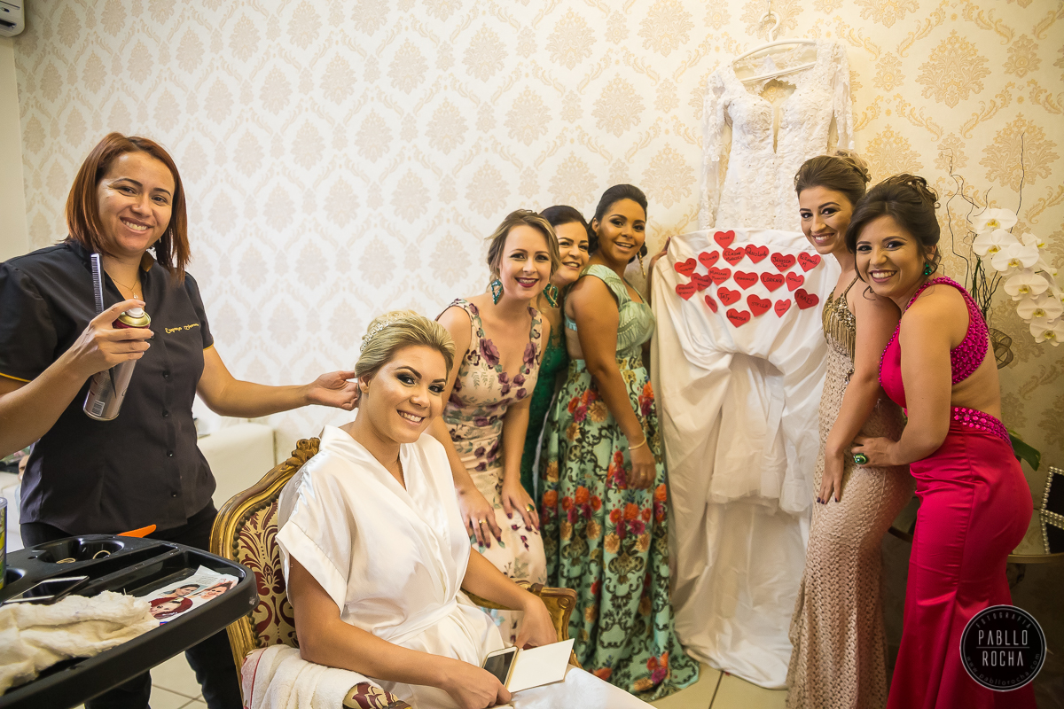 noiva e madrinhas