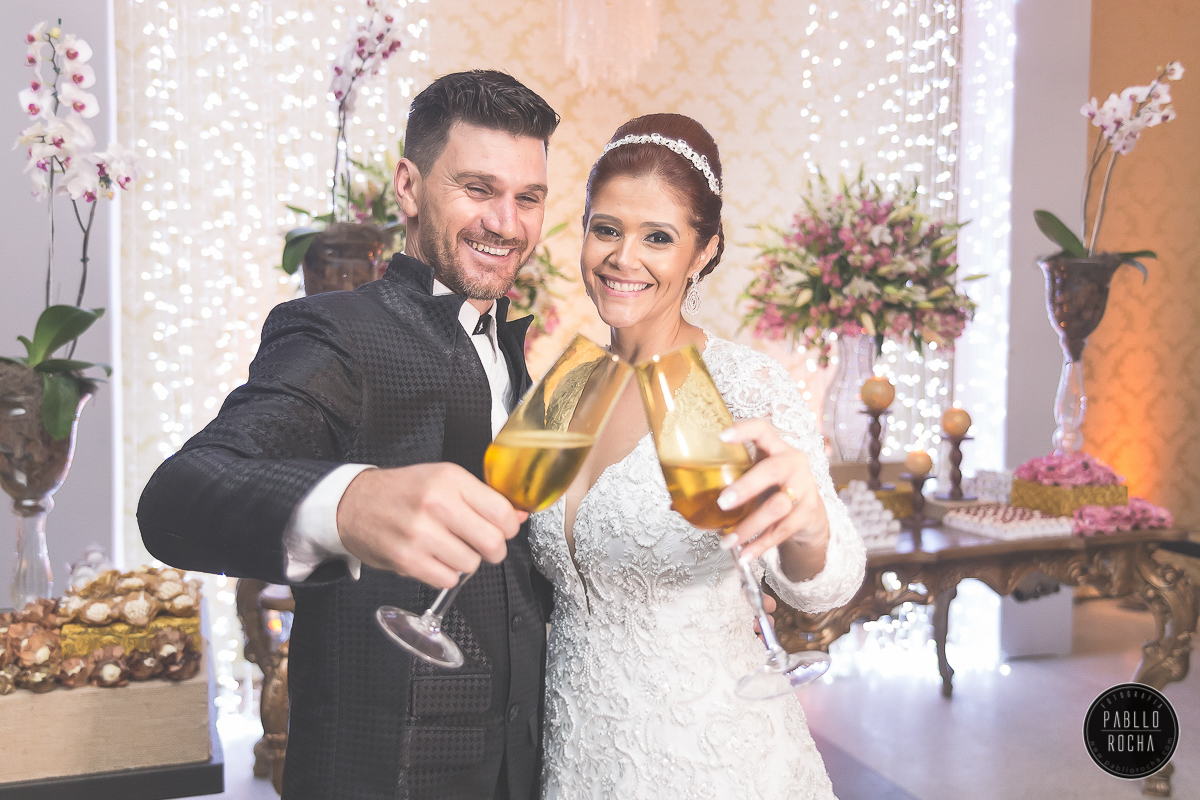 brinde dos noivos