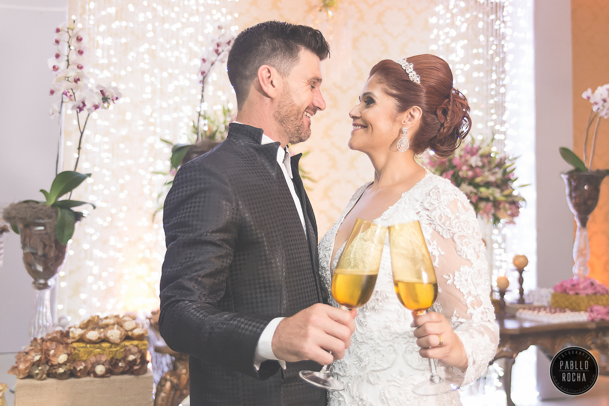 brinde dos noivos