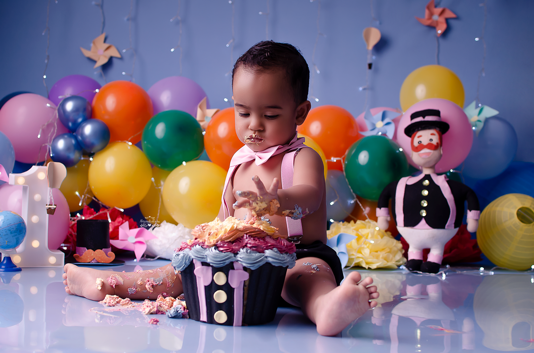 Smash the cake - realizado em Contagem/MG