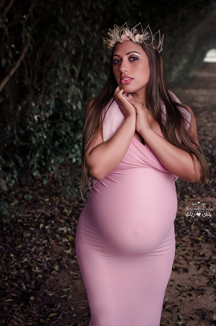 Ensaio gestante realizado em Contagem