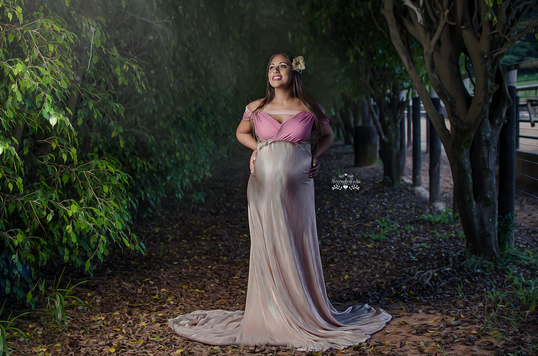 Ensaio gestante realizado em Contagem