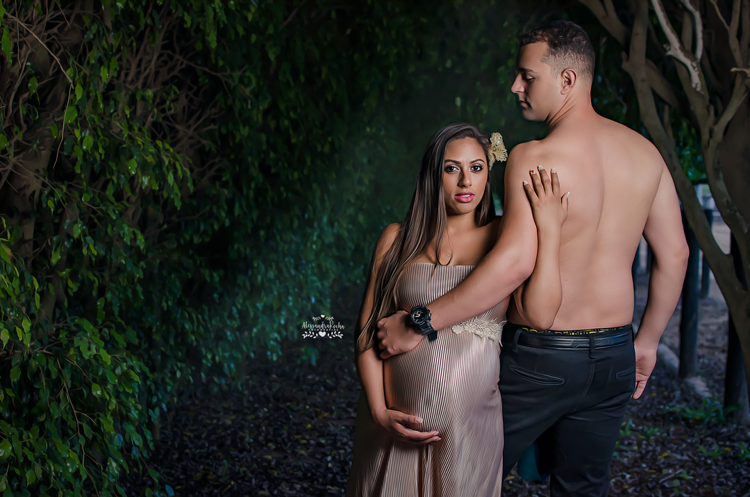 Ensaio gestante realizado em Contagem