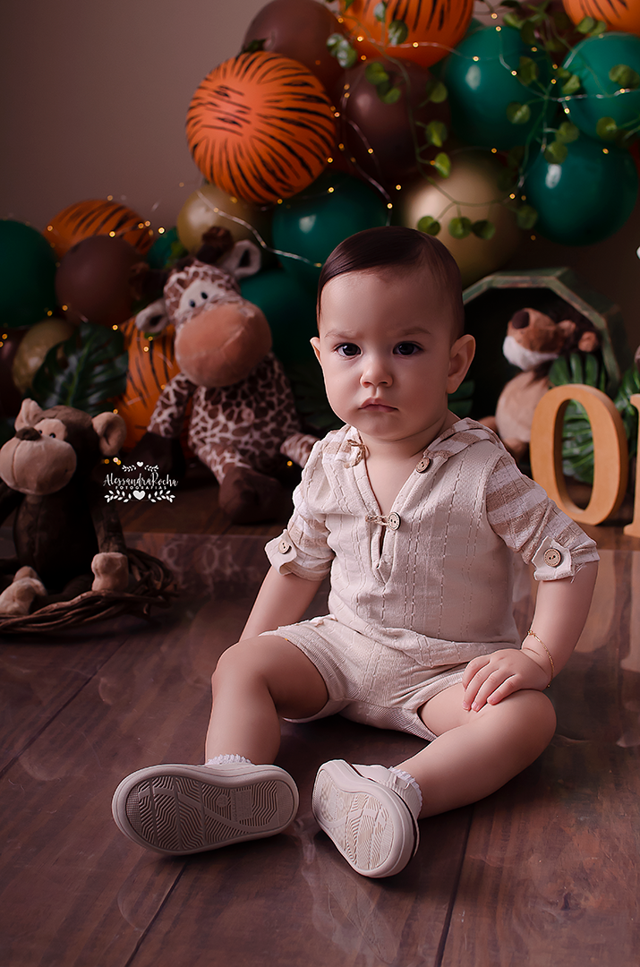 Ensaio Smash the cake - tema Safari | Contagem MG