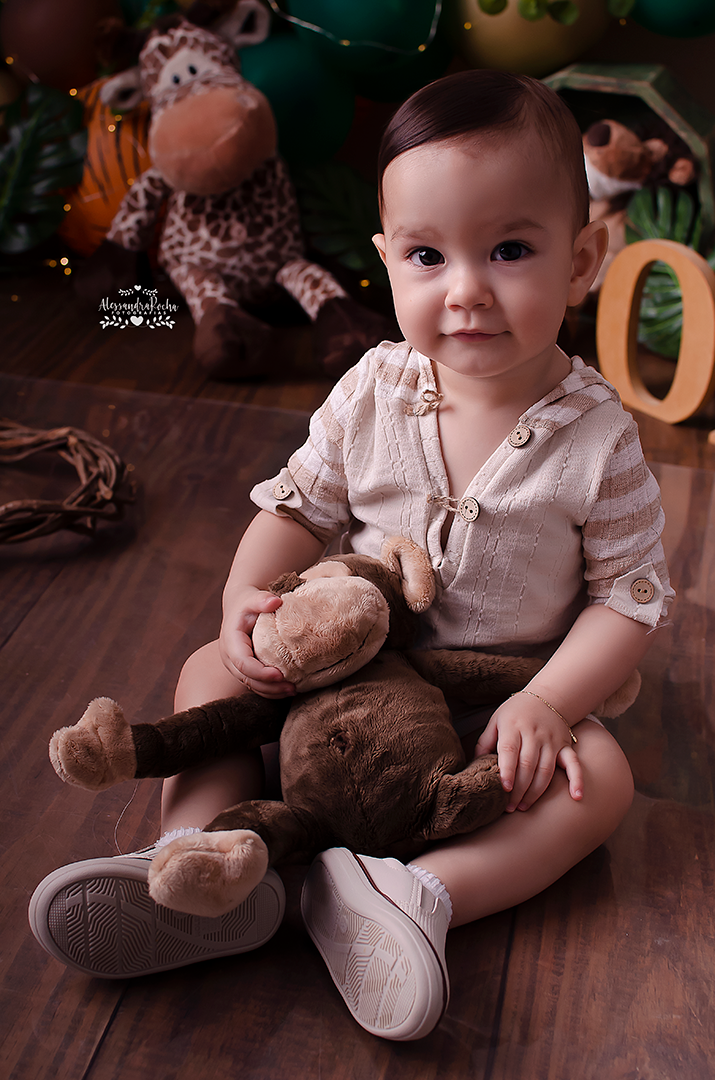 Ensaio Smash the cake - tema Safari | Contagem MG