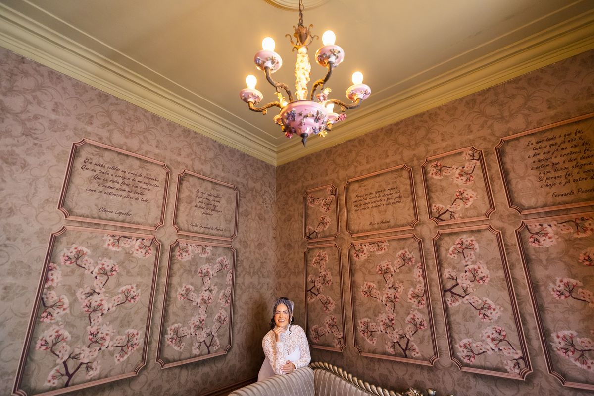 Cenário para ensaio pré-casamento na Casa Belloni Belo Horizonte