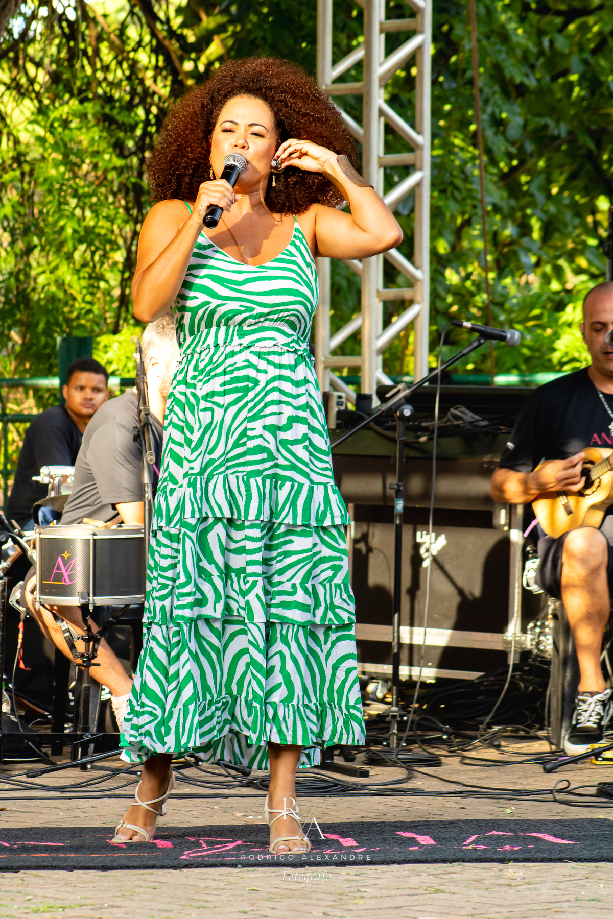 Show de Aninha Barros e banda