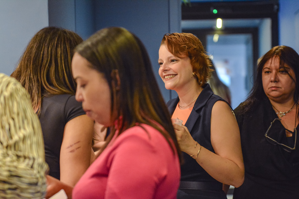 COBERTURA DE PALESTRA EM SP - Melyna Dias, Consultora de Imagem & Estilo na Setin Incorporadora