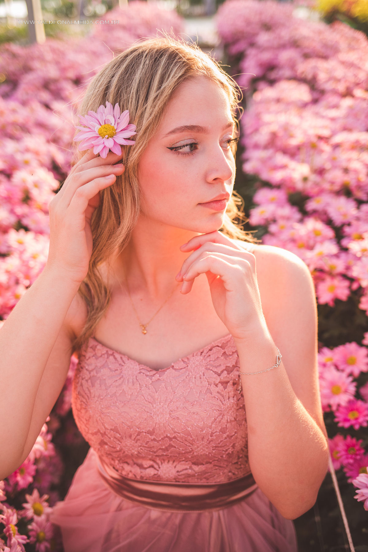 Ensaio fotográfico de 16 anos da Sara em Holambra