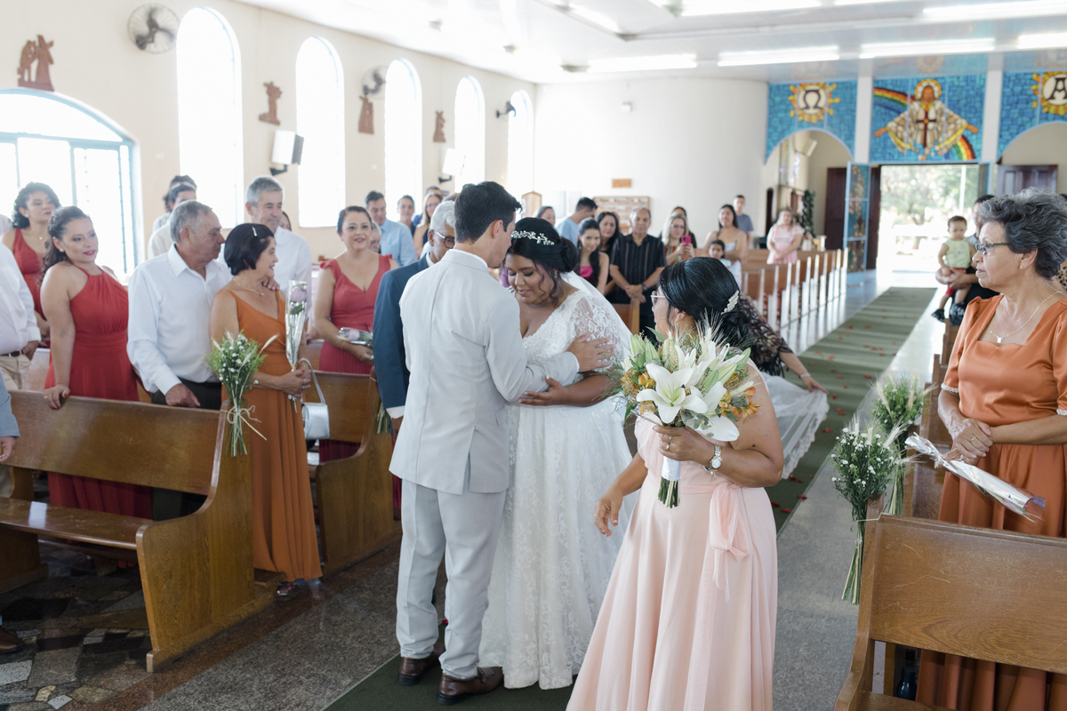 Fotografia de um casamento emocionante 
