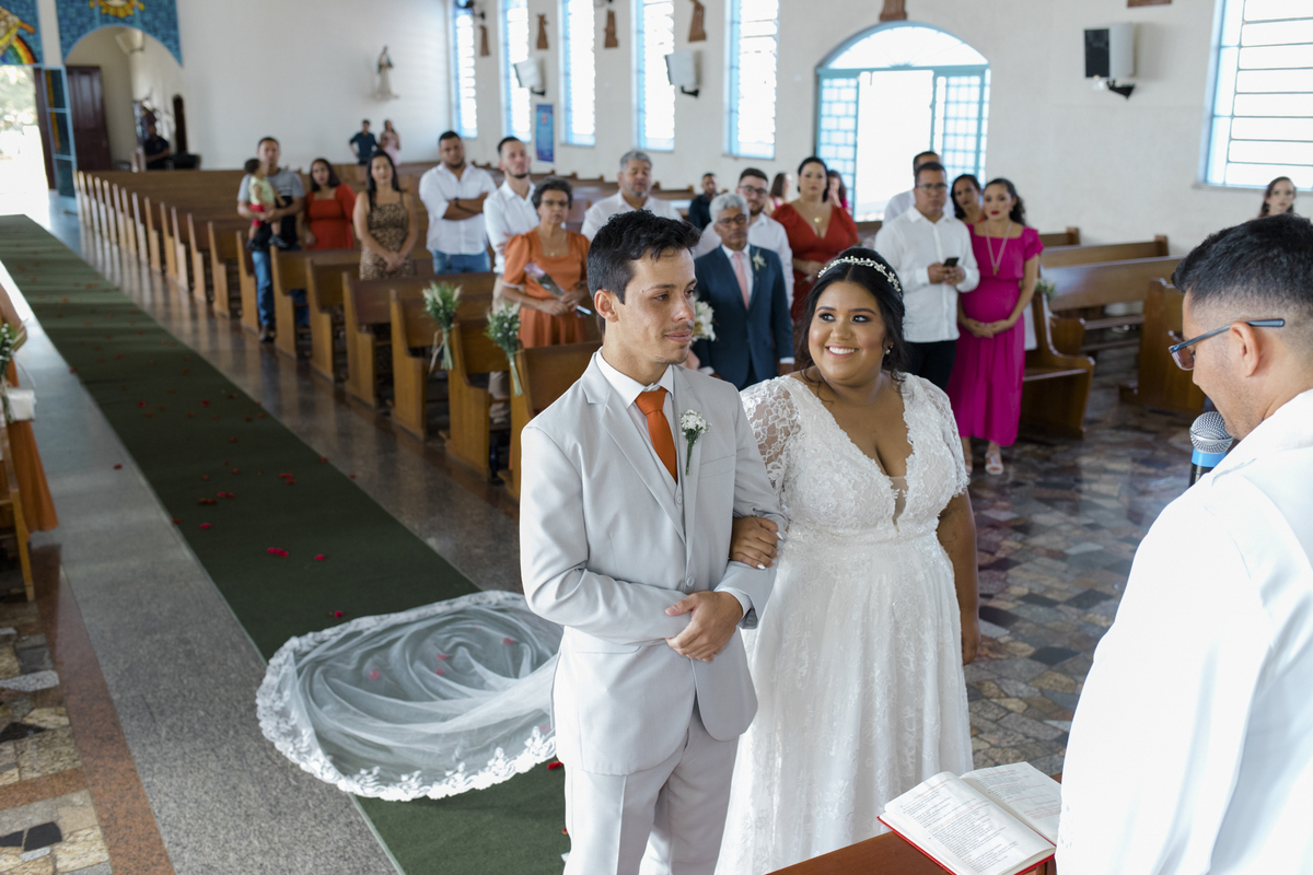 Fotografia de um casamento emocionante 