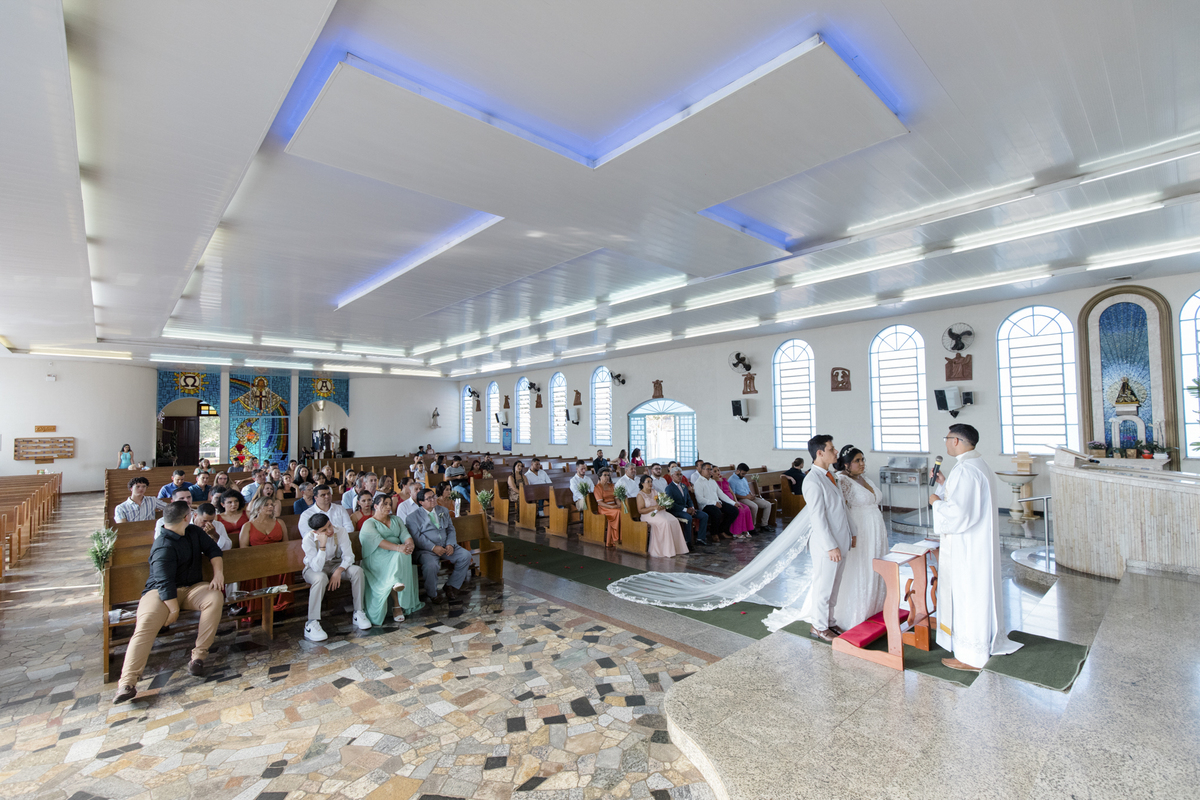 Fotografia de um casamento emocionante 
