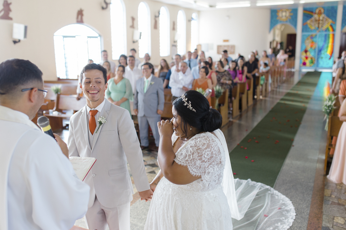 Fotografia de um casamento emocionante 