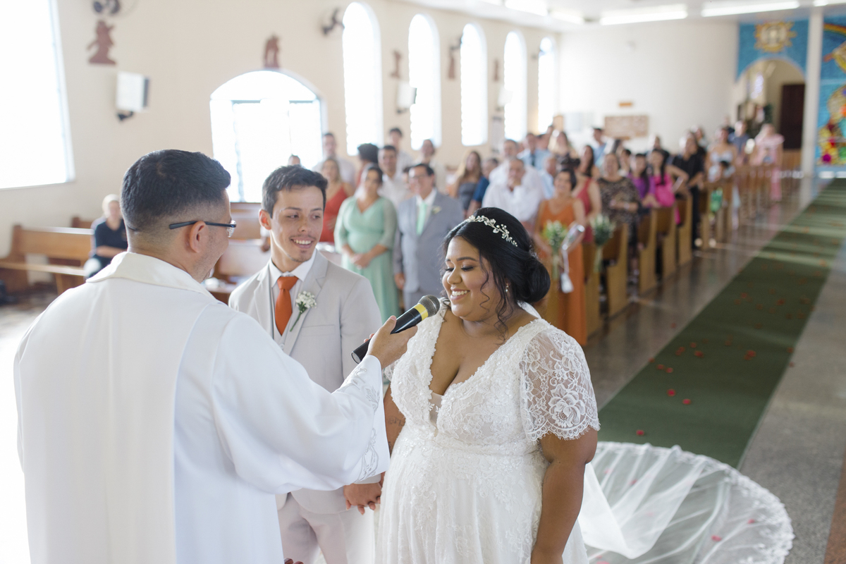 Fotografia de um casamento emocionante 