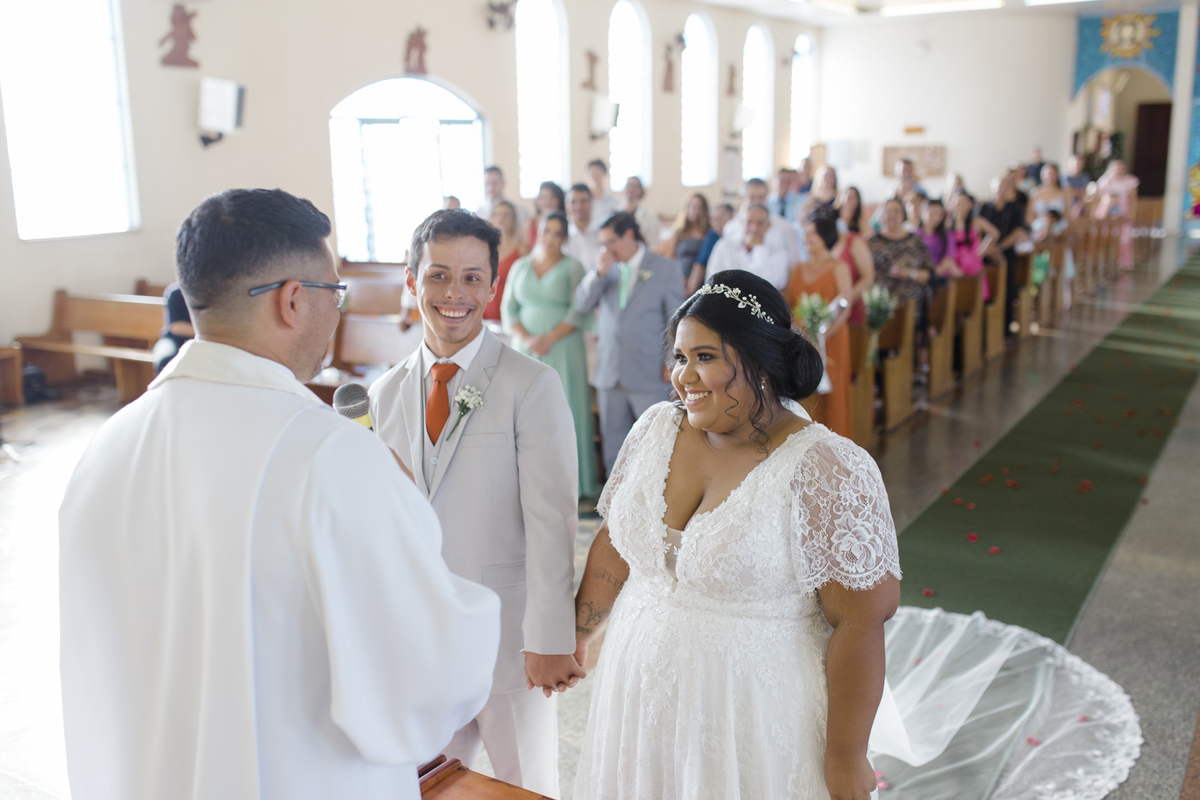 Fotografia de um casamento emocionante 