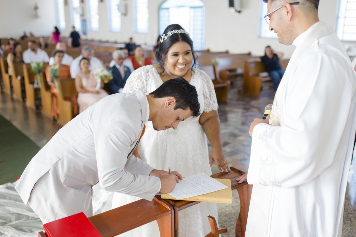 Fotografia de um casamento emocionante 