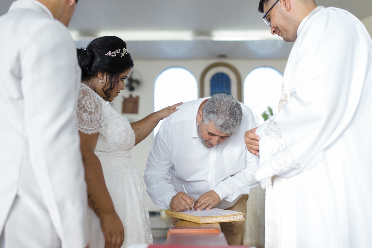 Fotografia de um casamento emocionante 