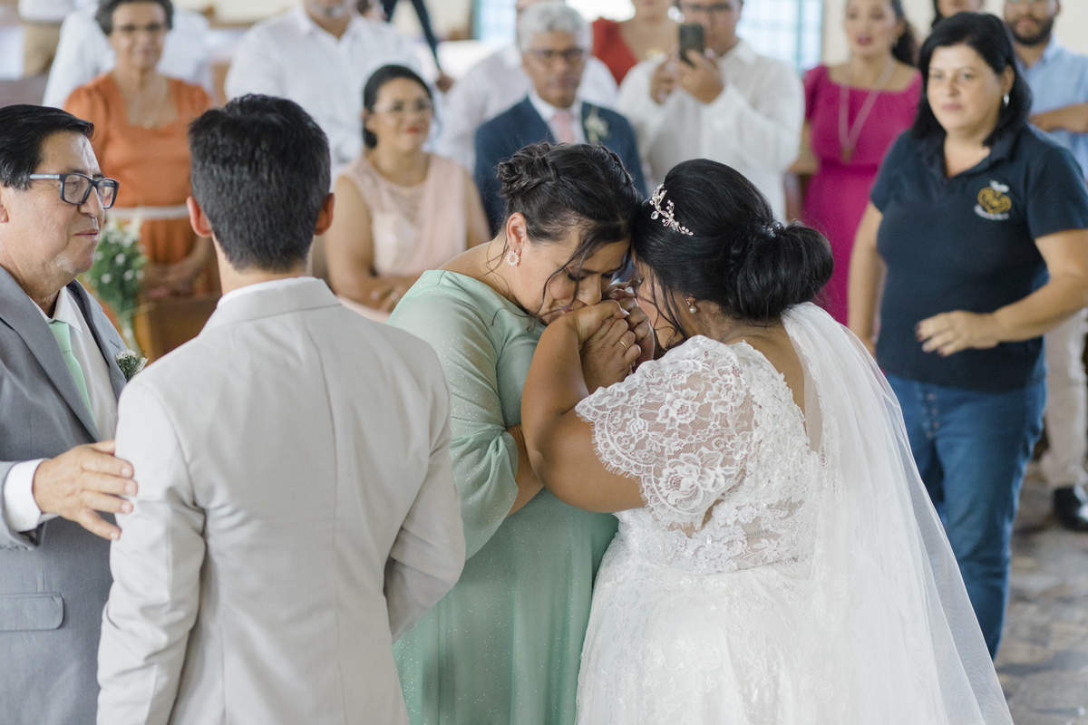 Fotografia de um casamento emocionante 