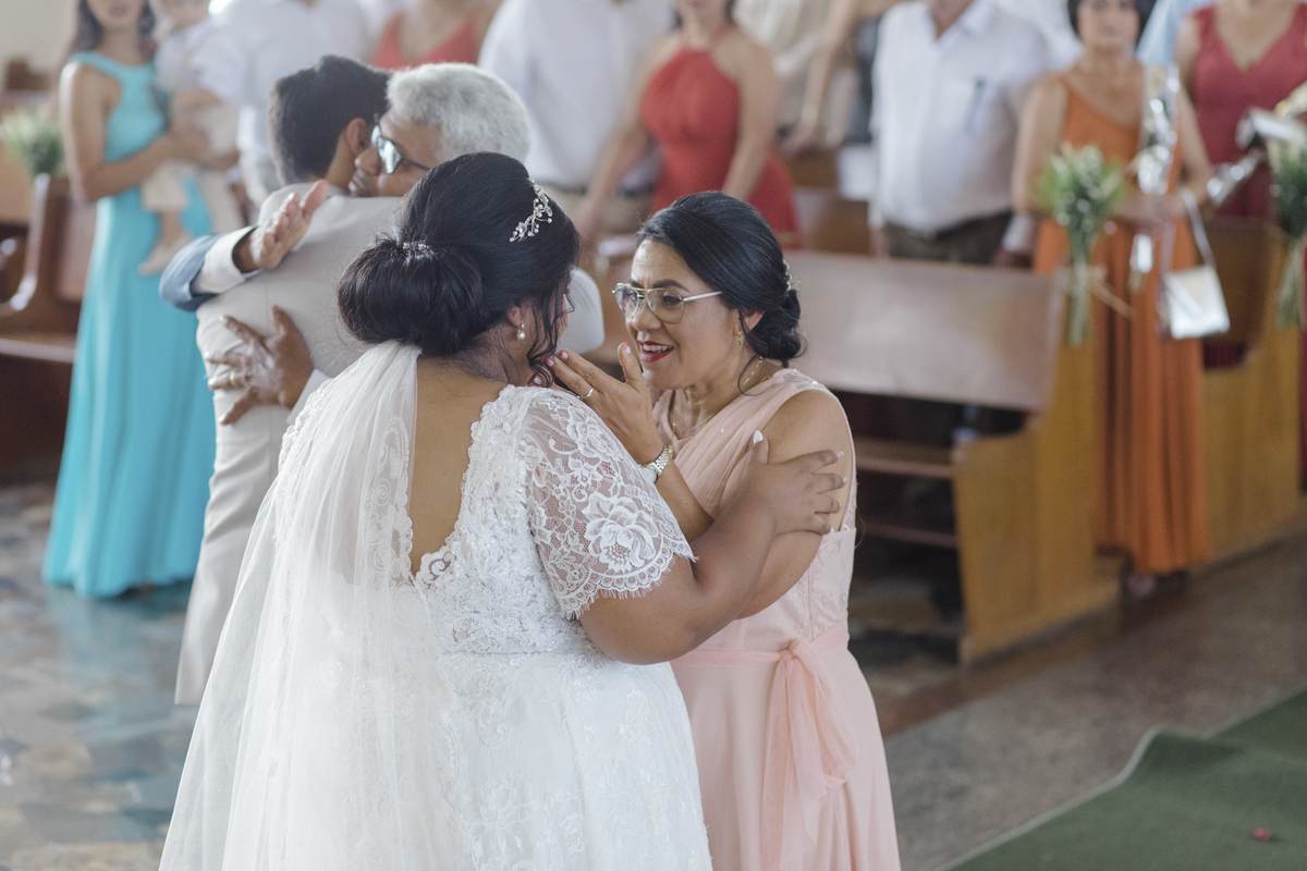 Fotografia de um casamento emocionante 