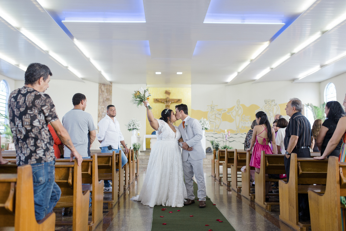 Fotografia de um casamento emocionante 