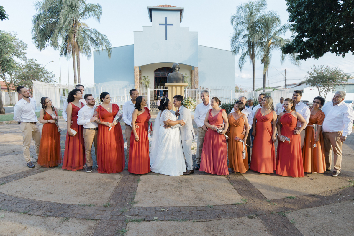 Fotografia de um casamento emocionante 