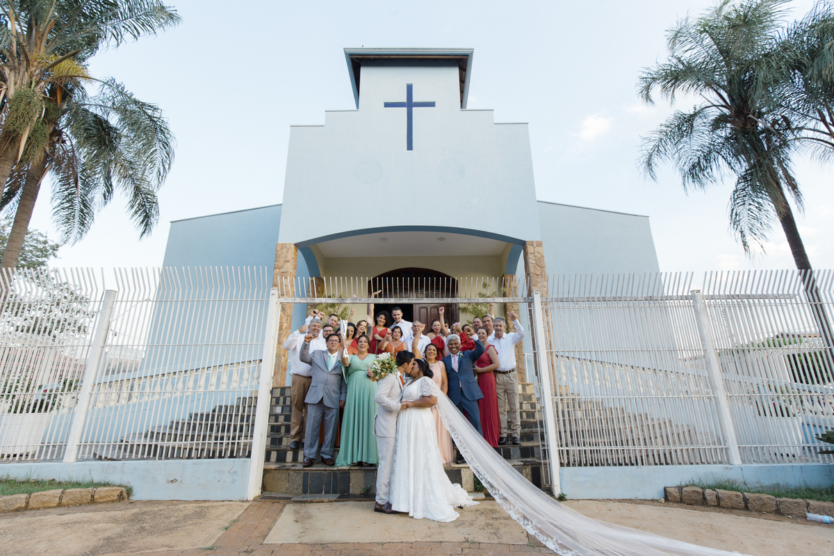 Fotografia de um casamento emocionante 