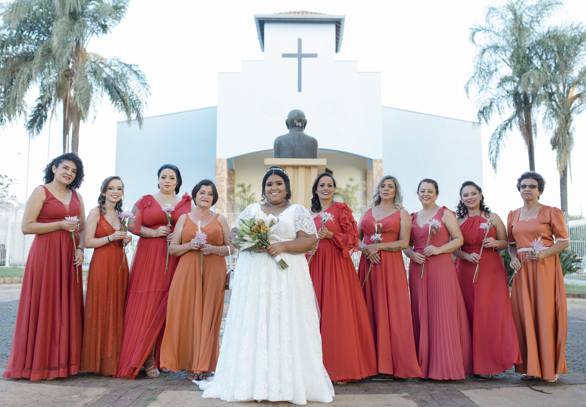 Fotografia de um casamento emocionante 
