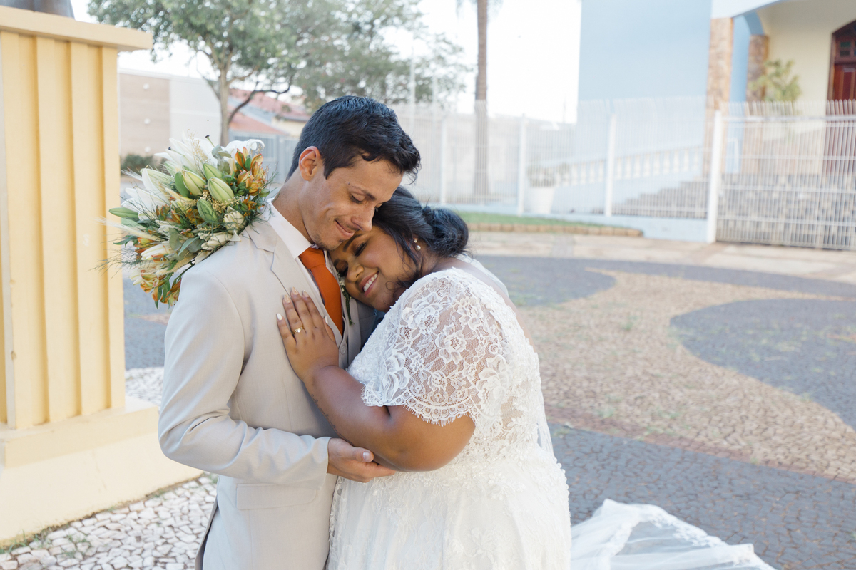 Fotografia de um casamento emocionante 