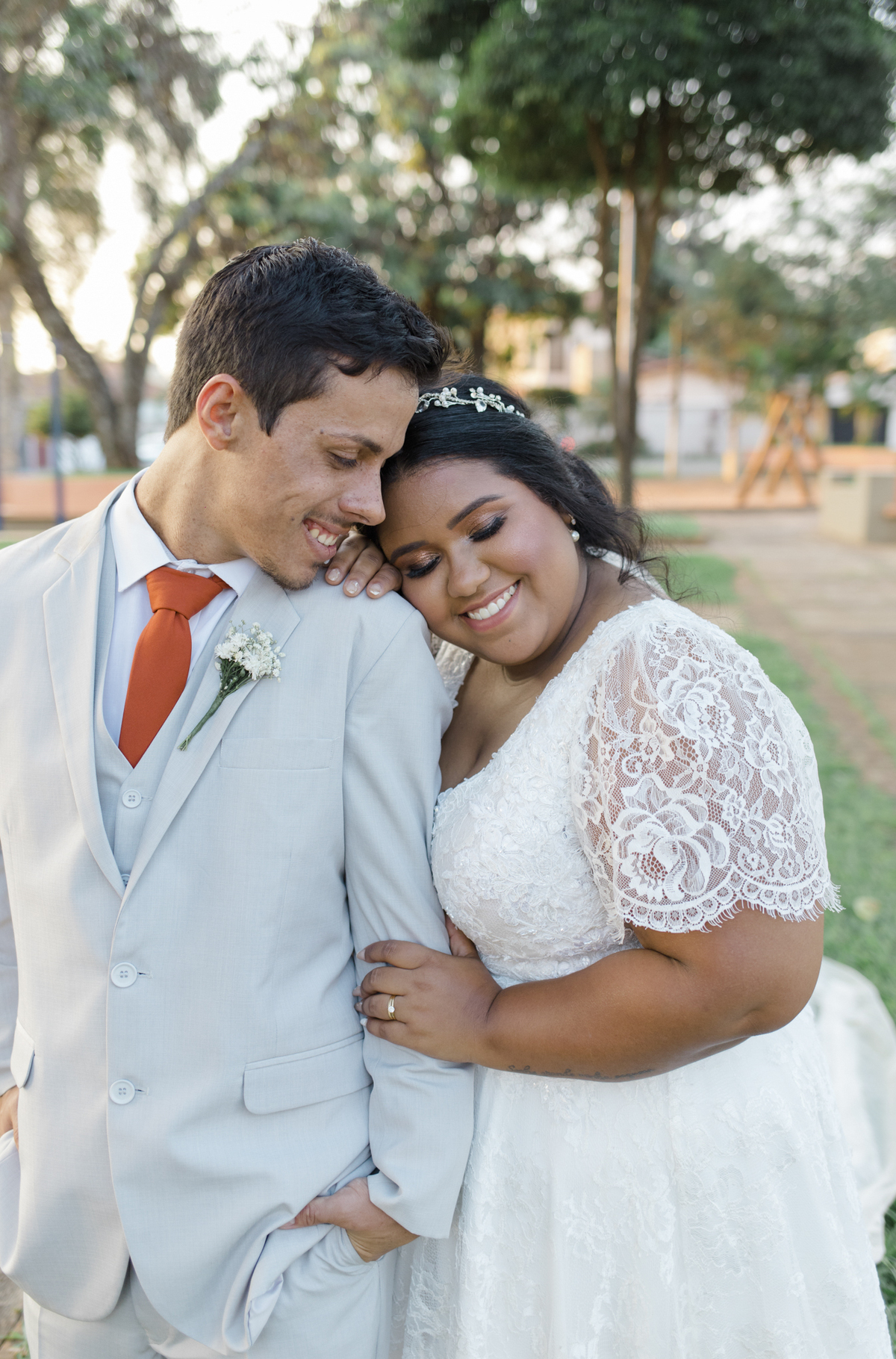 Fotografia de um casamento emocionante 
