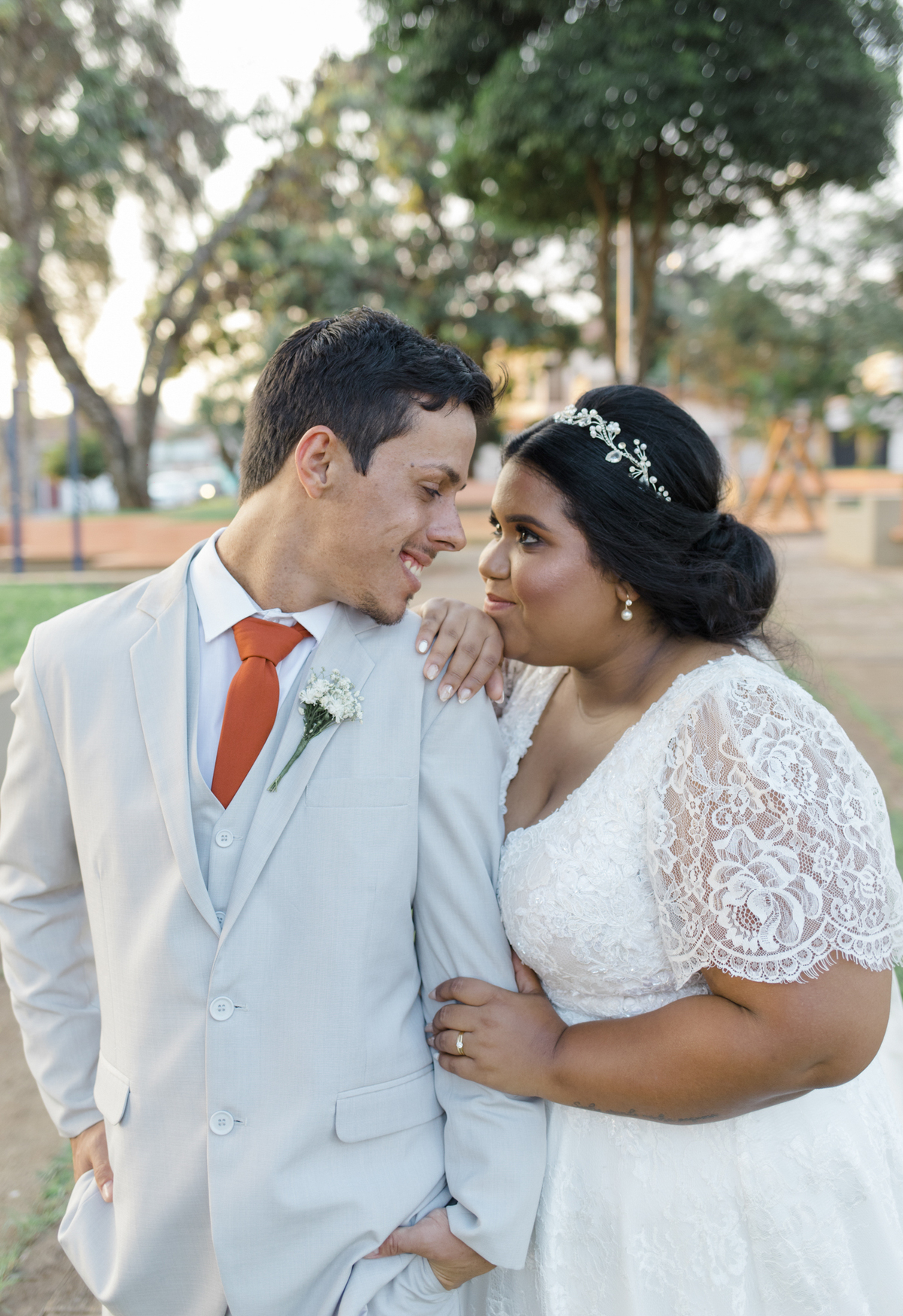 Fotografia de um casamento emocionante 