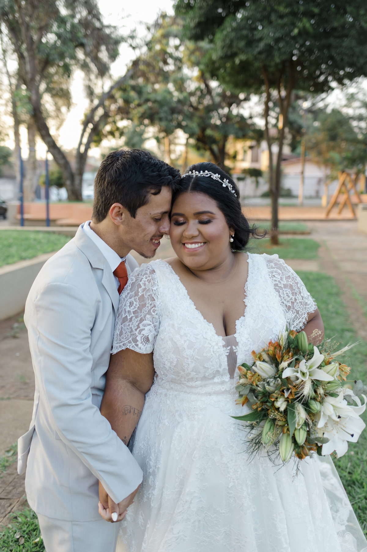 Fotografia de um casamento emocionante 