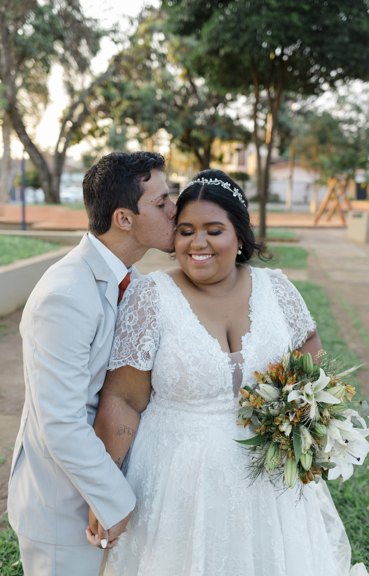 Fotografia de um casamento emocionante 