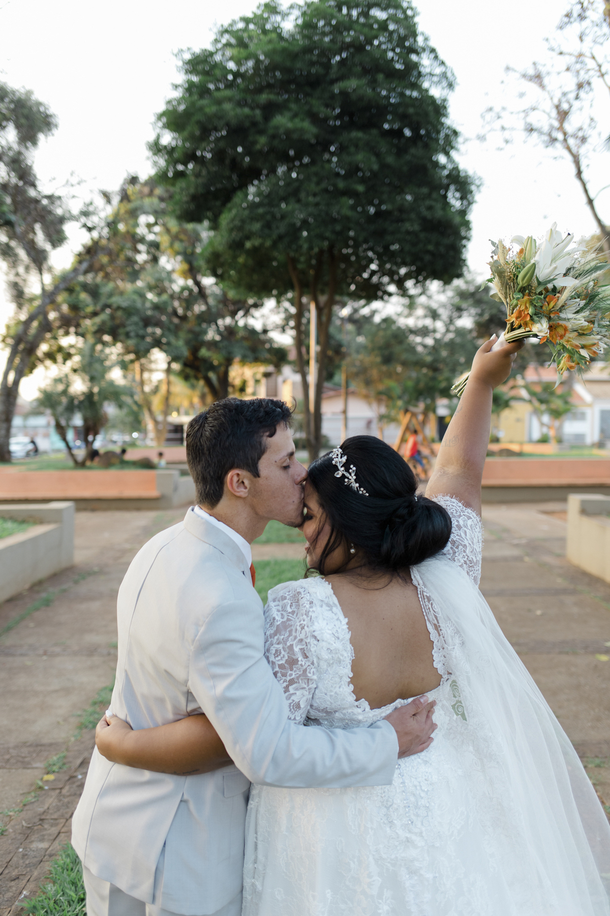 Fotografia de um casamento emocionante 