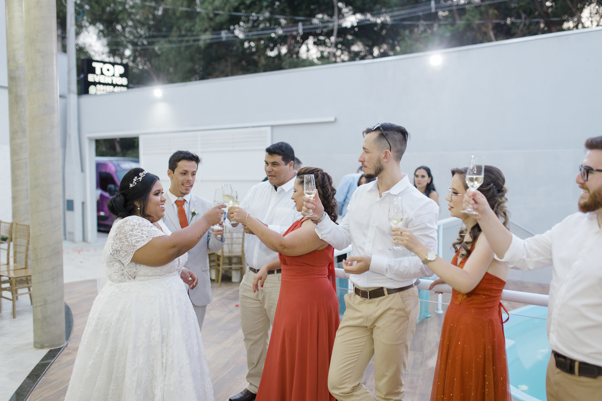 Fotografia de um casamento emocionante 
