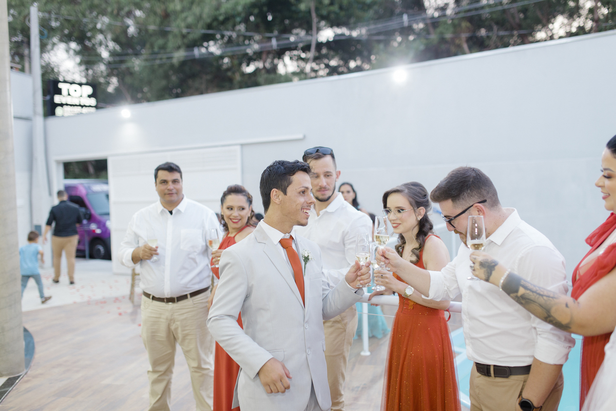 Fotografia de um casamento emocionante 