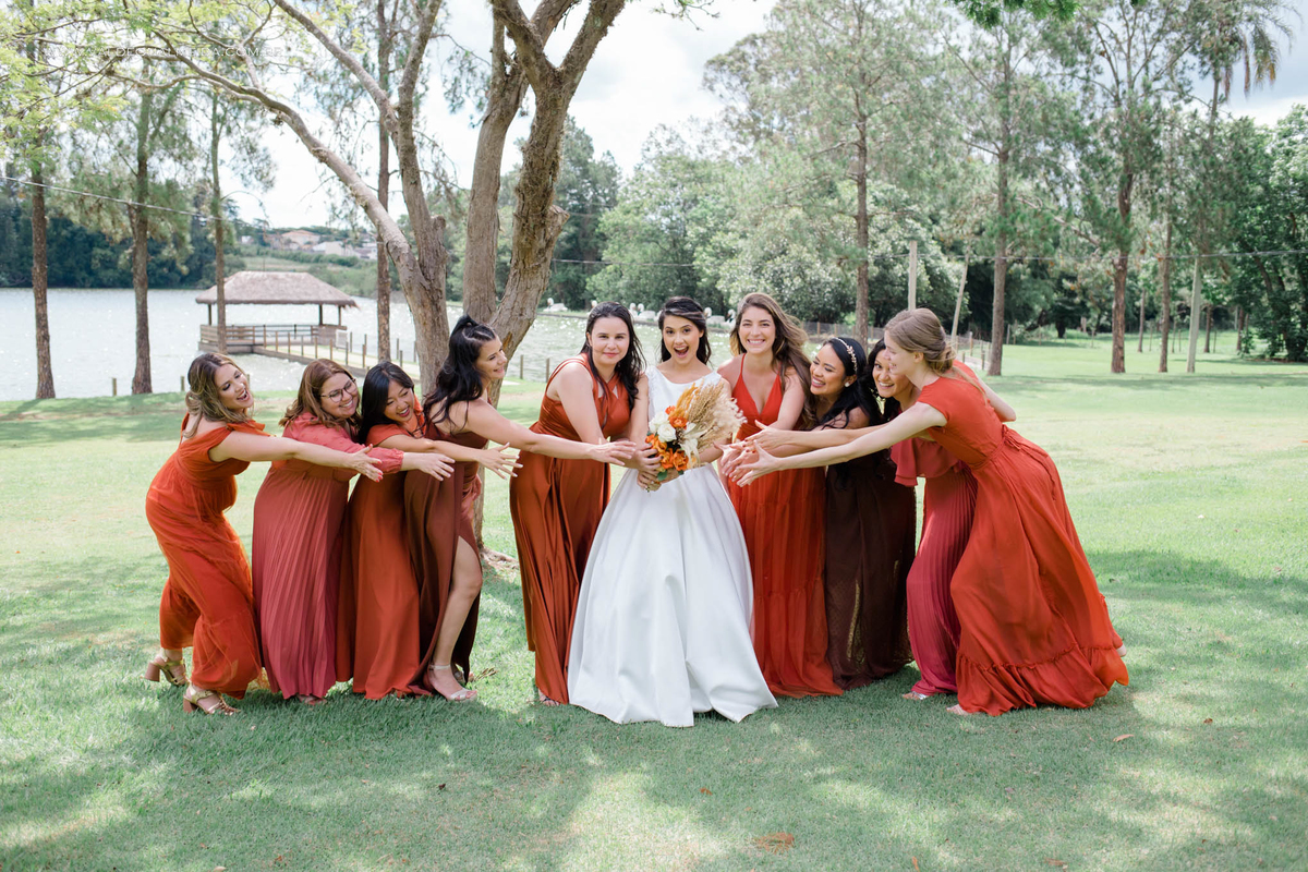 Casamento ao ar livre na fazendinha da Unasp de Engenheiro Coelho