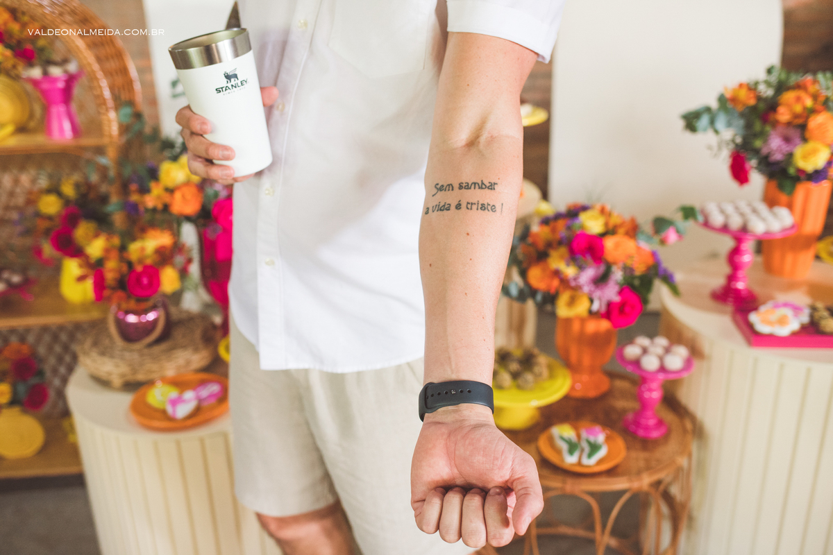 Chá bar do casal Paula e do Caio realizado no Rancho Pegorari em Santo Antonio de Posse 