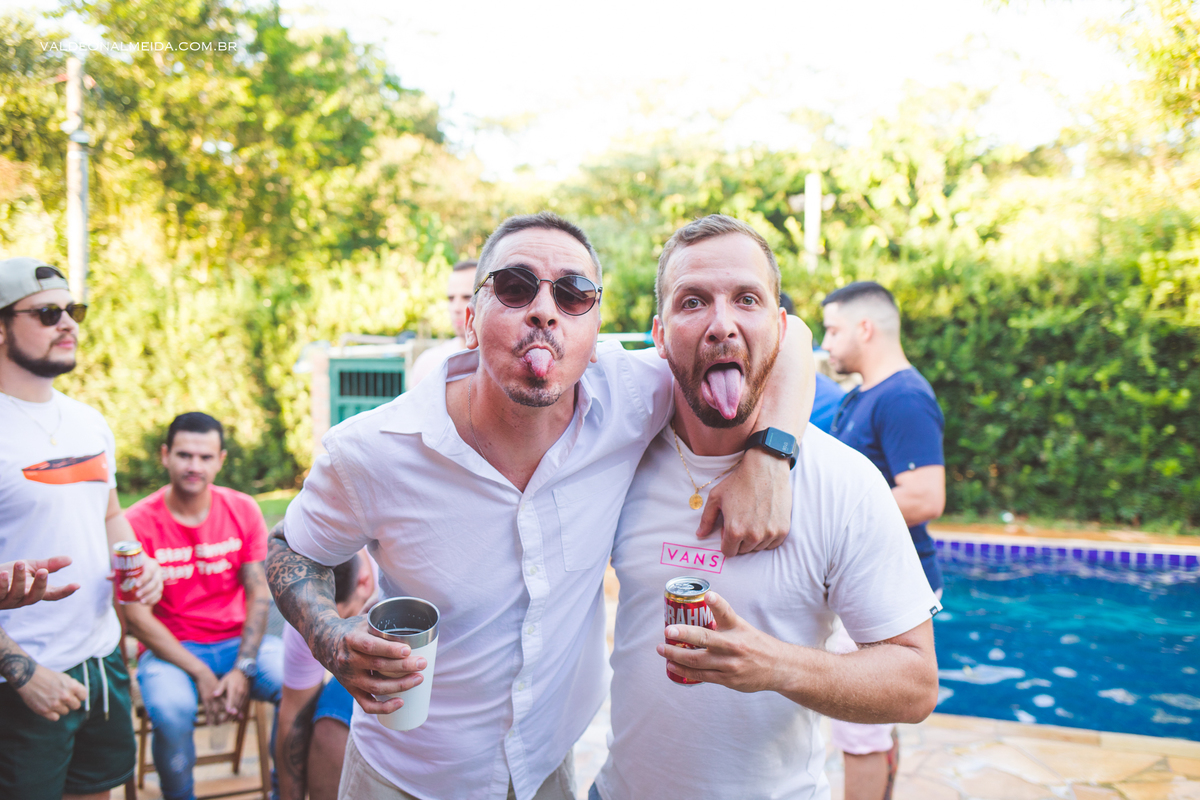 Chá bar do casal Paula e do Caio realizado no Rancho Pegorari em Santo Antonio de Posse 