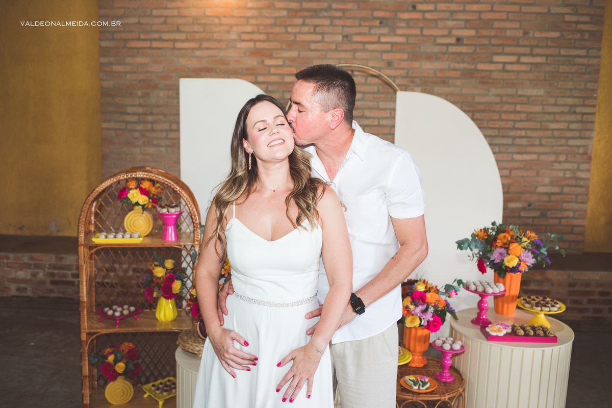 Chá bar do casal Paula e do Caio realizado no Rancho Pegorari em Santo Antonio de Posse 