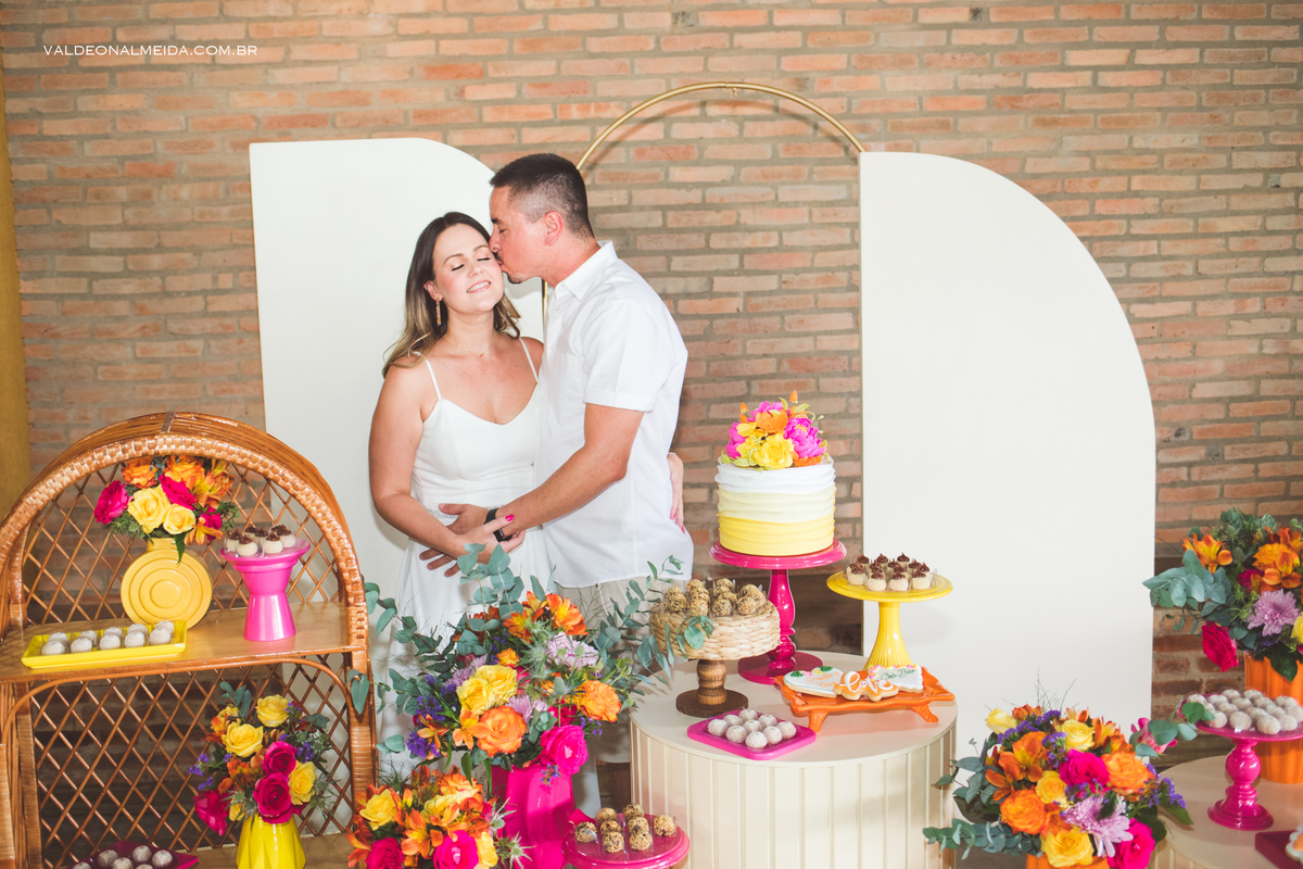 Chá bar do casal Paula e do Caio realizado no Rancho Pegorari em Santo Antonio de Posse 