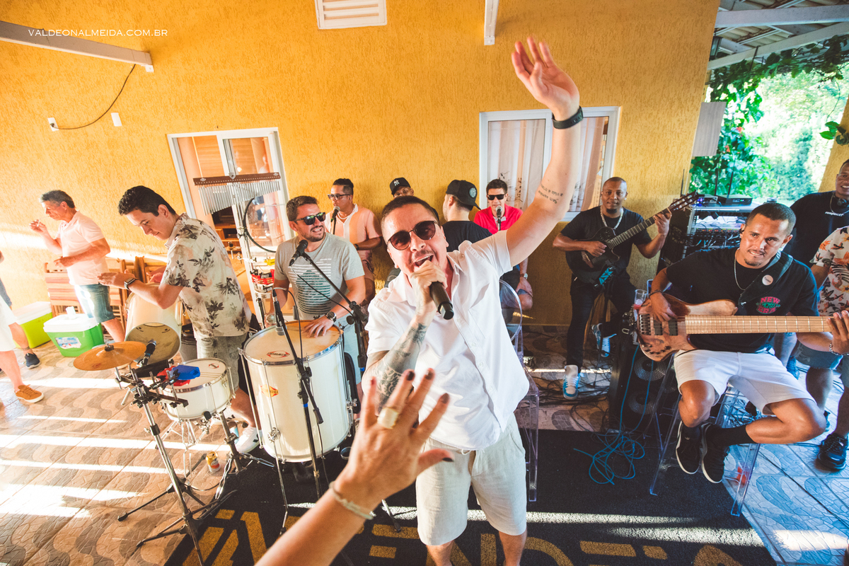 Chá bar do casal Paula e do Caio realizado no Rancho Pegorari em Santo Antonio de Posse 