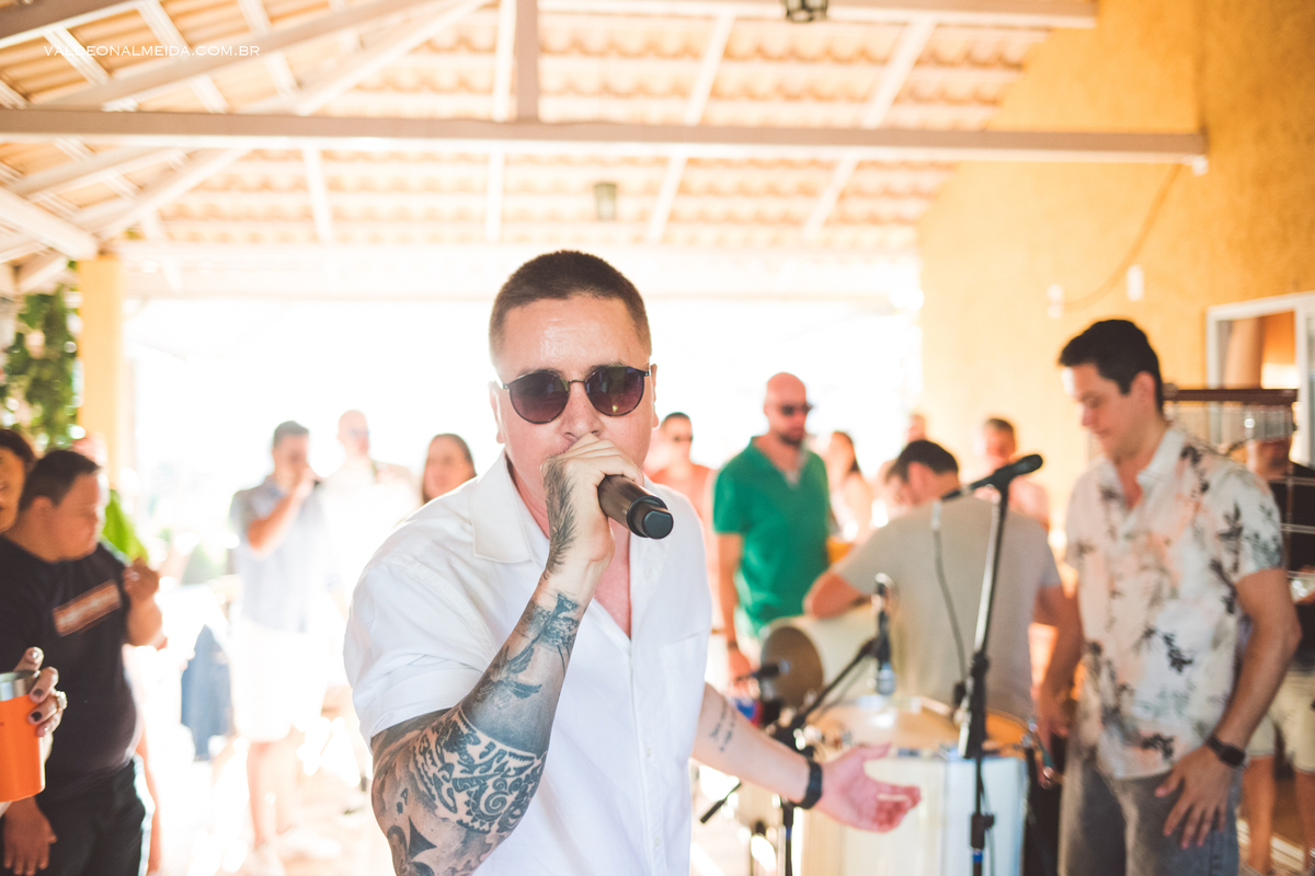 Chá bar do casal Paula e do Caio realizado no Rancho Pegorari em Santo Antonio de Posse 