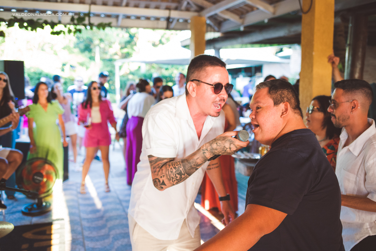 Chá bar do casal Paula e do Caio realizado no Rancho Pegorari em Santo Antonio de Posse 
