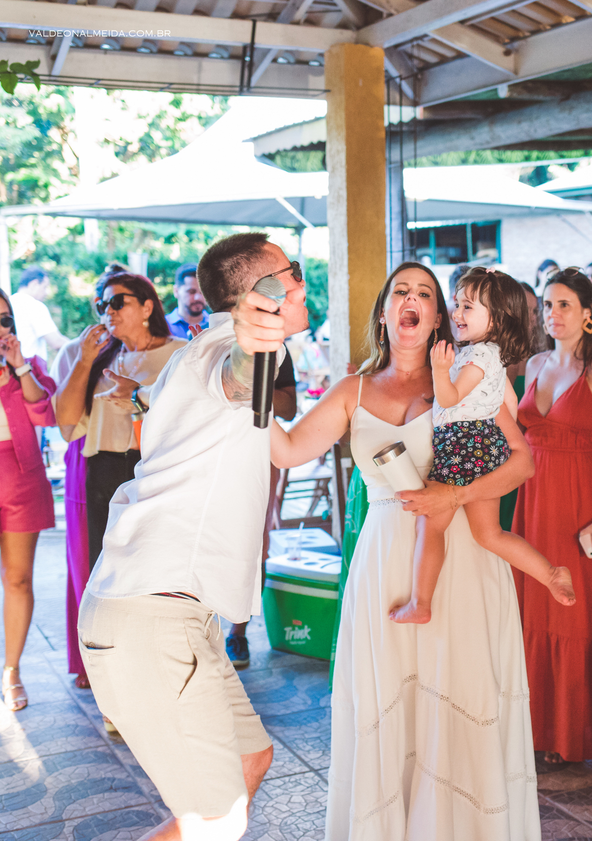 Chá bar do casal Paula e do Caio realizado no Rancho Pegorari em Santo Antonio de Posse 