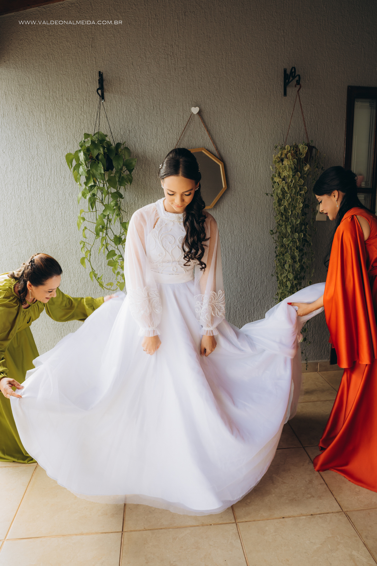 Fotografia de casamento Criscyane e Ricardo no Salle Eventos em Artur Nogueira