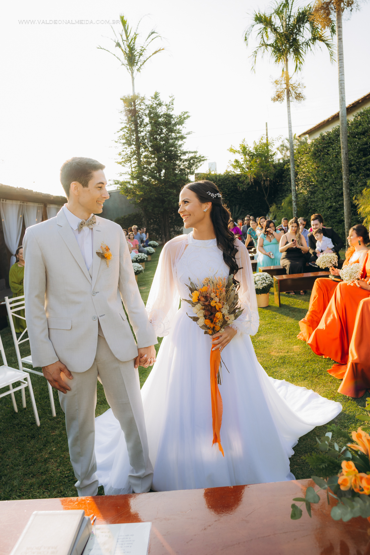 Fotografia de casamento Criscyane e Ricardo no Salle Eventos em Artur Nogueira