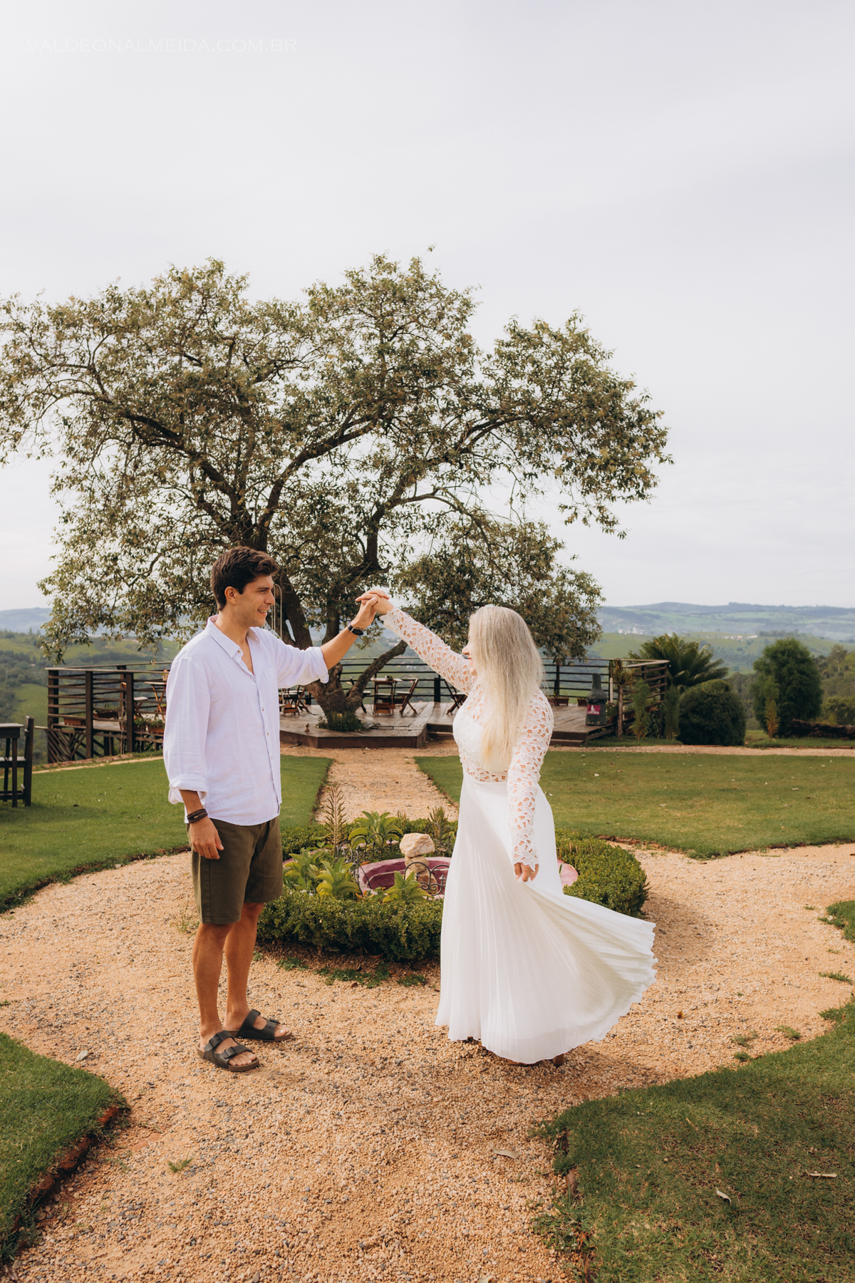Renovação de votos de casamento na Vinícola Terrassos em Amparo 